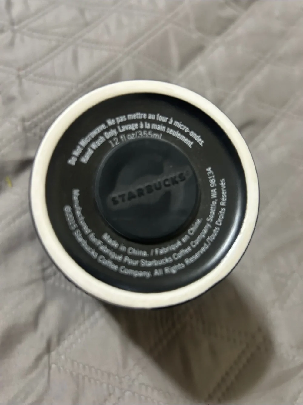Starbucks travel tumbler